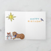 誕生日 – ファーム カード (内部)