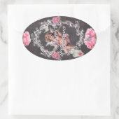 誕生日 – ブラックシャルボード – ステッカー (バッグ)