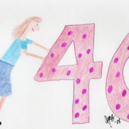 誕生日 – プッシュ40群集へようこそ – カード