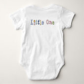 誕生日-ベビージャージーボディスーツ ベビーボディスーツ (裏面)