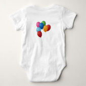 誕生日 ベビーボディスーツ (裏面)