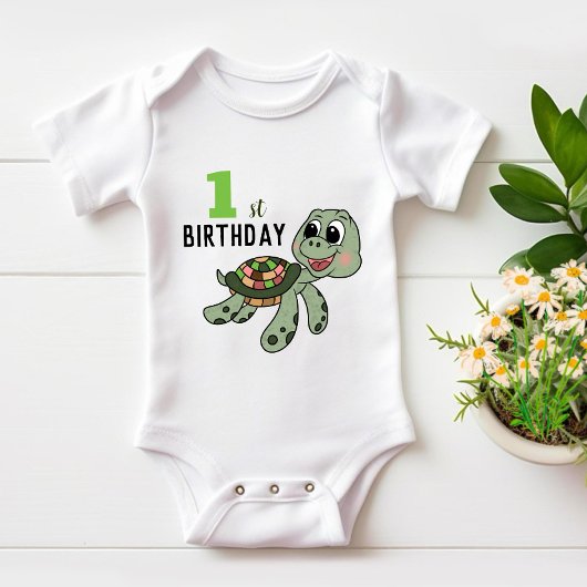 誕生日 ベビーボディスーツ
