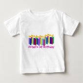誕生日 ベビーTシャツ (正面)