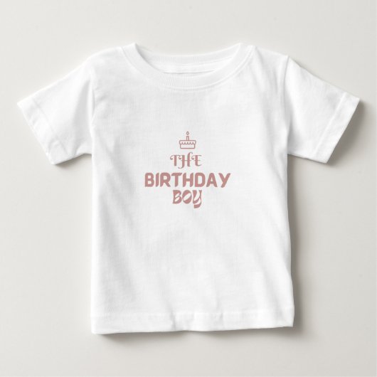 誕生日 ベビーTシャツ (正面)