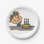 誕生日 ペーパープレート (正面)