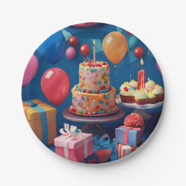誕生日 ペーパープレート