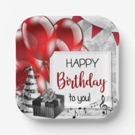 誕生日 ペーパープレート