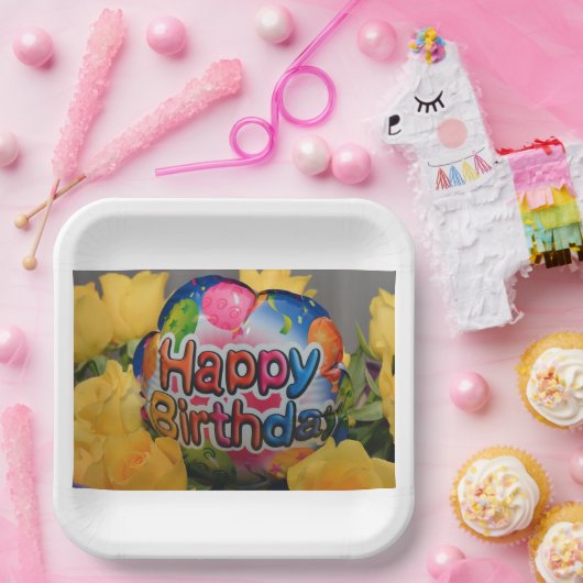 誕生日 ペーパープレート (パーティー)