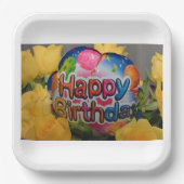 誕生日 ペーパープレート (正面)