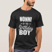誕生日・ボーイ・マッチングファミリーのNonni Tシャツ (正面)