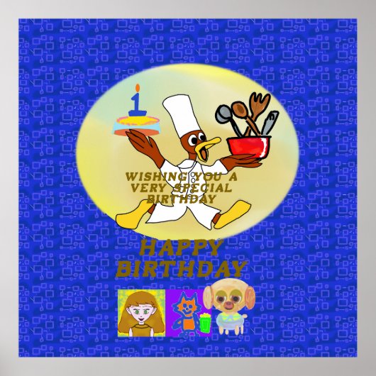 誕生日 ポスター (正面)