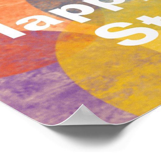 誕生日 ポスター (角)