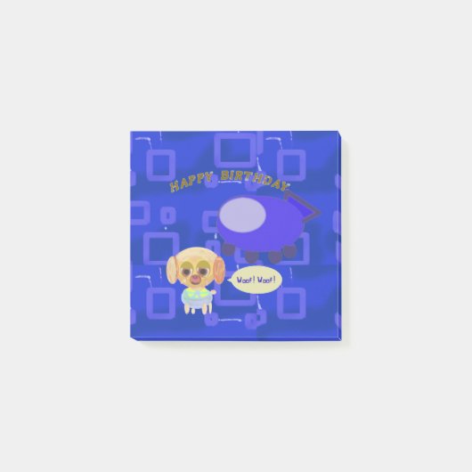 誕生日 ポストイット (正面)