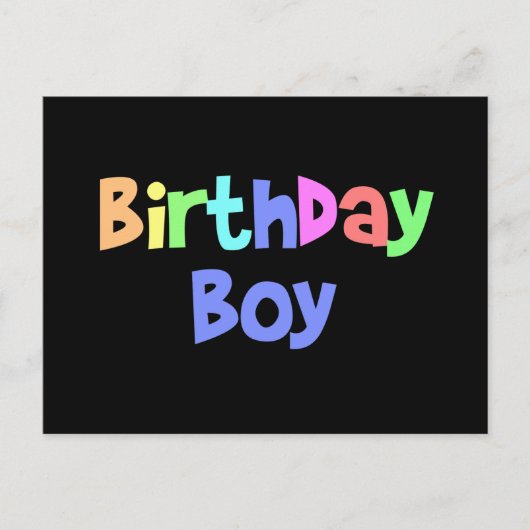 誕生日 ポストカード (正面)