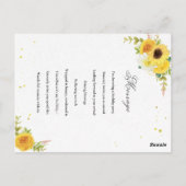 誕生日 ポストカード (裏面)