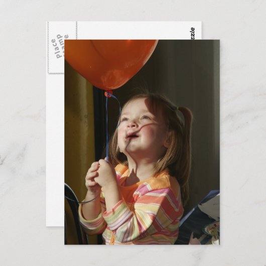 誕生日 ポストカード (正面/裏面)