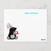 誕生日 ポストカード (裏面)