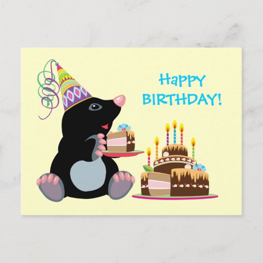 誕生日 ポストカード (正面)
