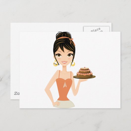 誕生日 ポストカード (正面/裏面)