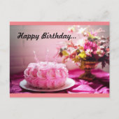誕生日  ポストカード (正面)