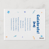 誕生日 ポストカード (裏面)