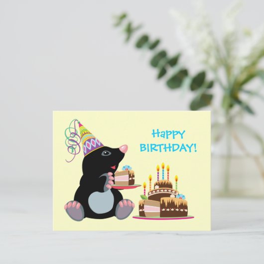 誕生日 ポストカード (スタンド正面)