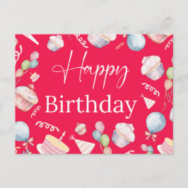 誕生日 ポストカード