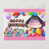 誕生日 ポストカード (正面)