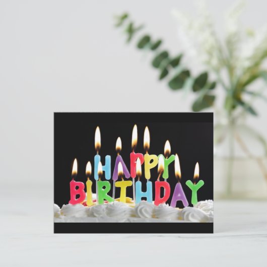 誕生日 ポストカード (スタンド正面)