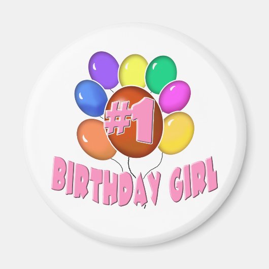 誕生日 マグネット (正面)