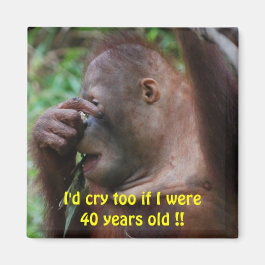 誕生日 マグネット (正面)