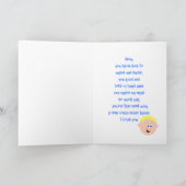 誕生日・マム・フロム・ソン カード (内部)