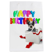 誕生日 ミディアムペーパーバッグ (正面)