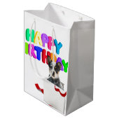 誕生日 ミディアムペーパーバッグ (裏面アングル)