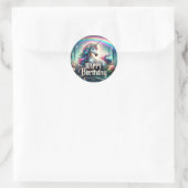 誕生日 ラウンドシール (バッグ)