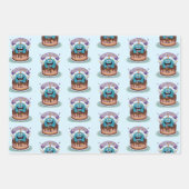 誕生日 ラッピングペーパーシート (正面)