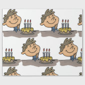 誕生日 ラッピングペーパー (フラット)