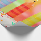 誕生日 ラッピングペーパー (角)