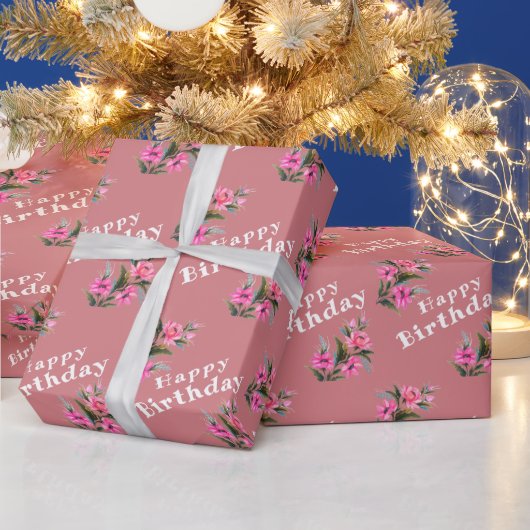 誕生日 ラッピングペーパー (クリスマス)