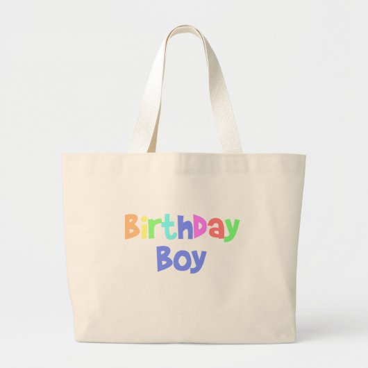 誕生日 ラージトートバッグ (正面)