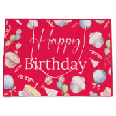 誕生日 ラージペーパーバッグ (正面)