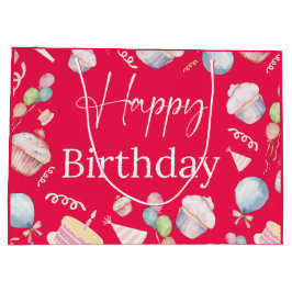 誕生日 ラージペーパーバッグ