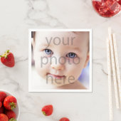 誕生日（写真） スタンダードカクテルナプキン (インサイチュ)