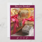 誕生日、卒業招待状 招待状 (正面)