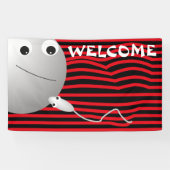 誕生日,卵,精子,ハッピーバースデー,愛 横断幕 (横)