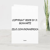 誕生日-古いかもしれません カード (裏面)