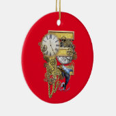 誕生日 – 大文字 – Eアートトートバッグ セラミックオーナメント (右)