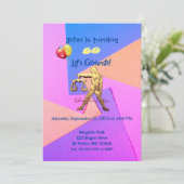 誕生日 - 天秤座（9月23日 – 10月22日） 招待状 (スタンド正面)