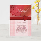 誕生日 – 夫へ カード (黄色い花)