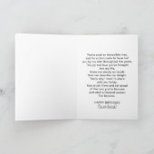 誕生日 – 夫 – 銃 – 狙い – 恋 カード (内部)